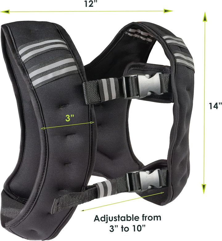 ProsourceFit Trainingsweste für Gewichtheben, Laufen und Fitness, Körpergewichtstraining, Männer und