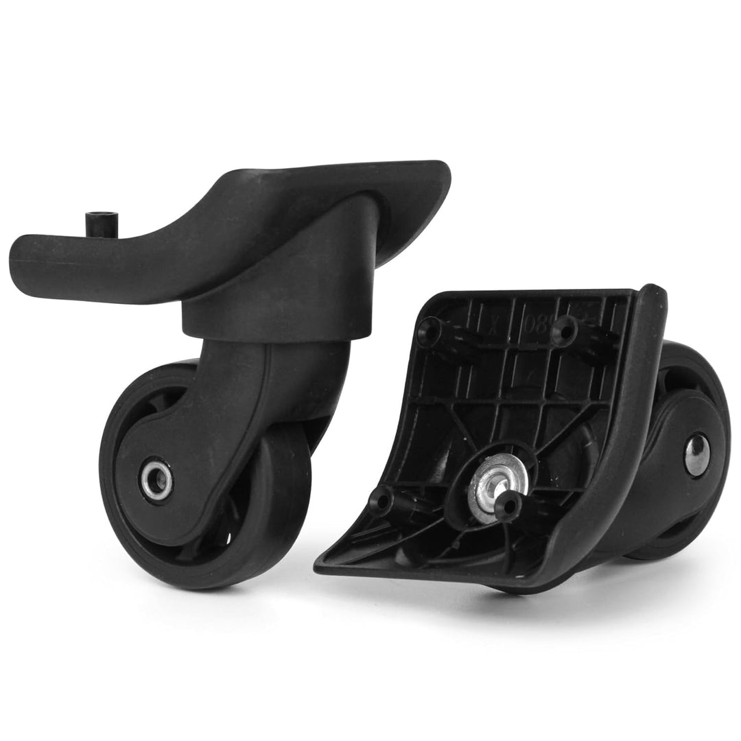 Volein 2 Pair Kofferrollen Ersatzrollen für Koffer Koffer Ersatzrollen Schwenkräder Gepäckräder mit