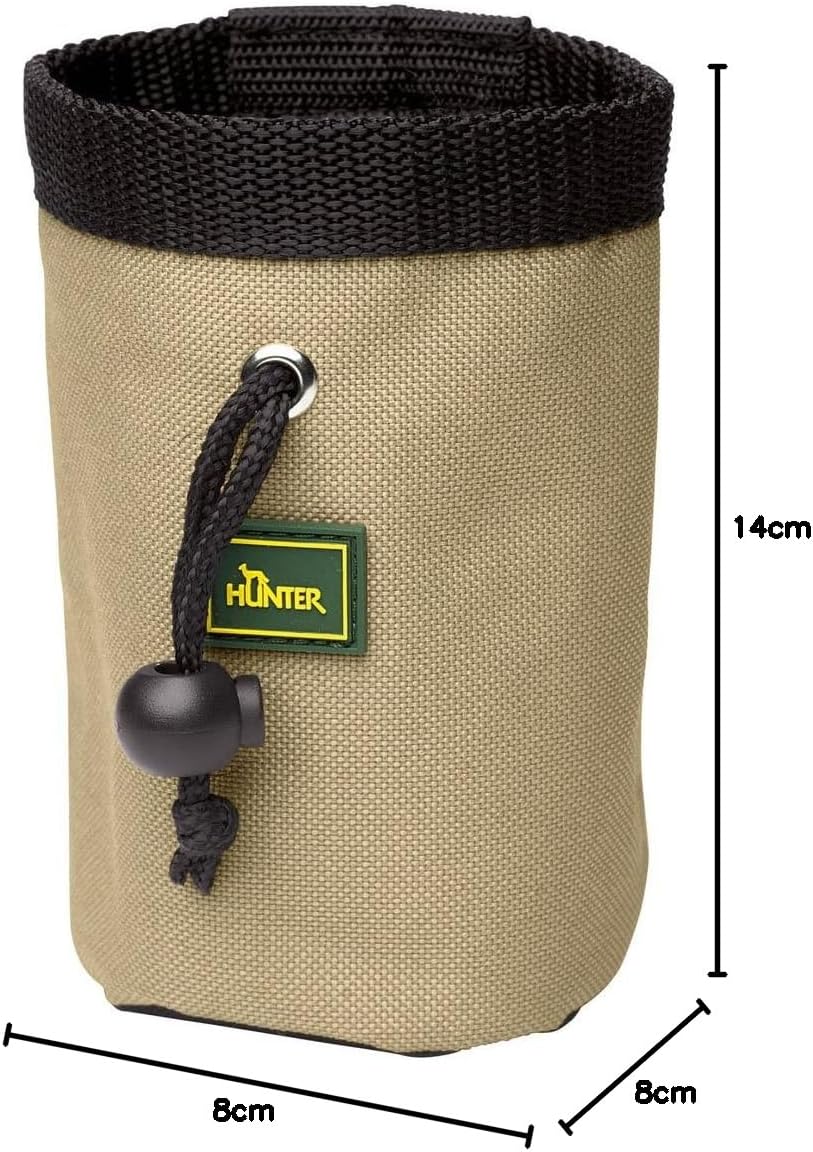 HUNTER BUGRINO BASIC Snackbeutel, 14 x 8 x 8 cm, schwarz/beige Other, Other