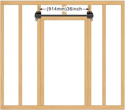 SELEWARE Wandmontierte Klimmzugstange, Pull Up Bar, klimmzugstange türrahmen,Multifunktionale Home G