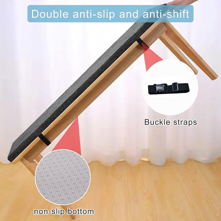 Aselbia Bankauflage Bankkissen Stuhlkissen 160 X 35 X 5CM，Waschbar Abnehmbarem Gartenbankauflage Ban