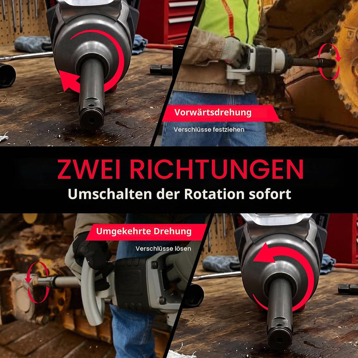 Ingersoll Rand 1" Druckluft Schlagschrauber 285B-6, Drehmomentschlüssel für Schwerlastbereich, Vierk