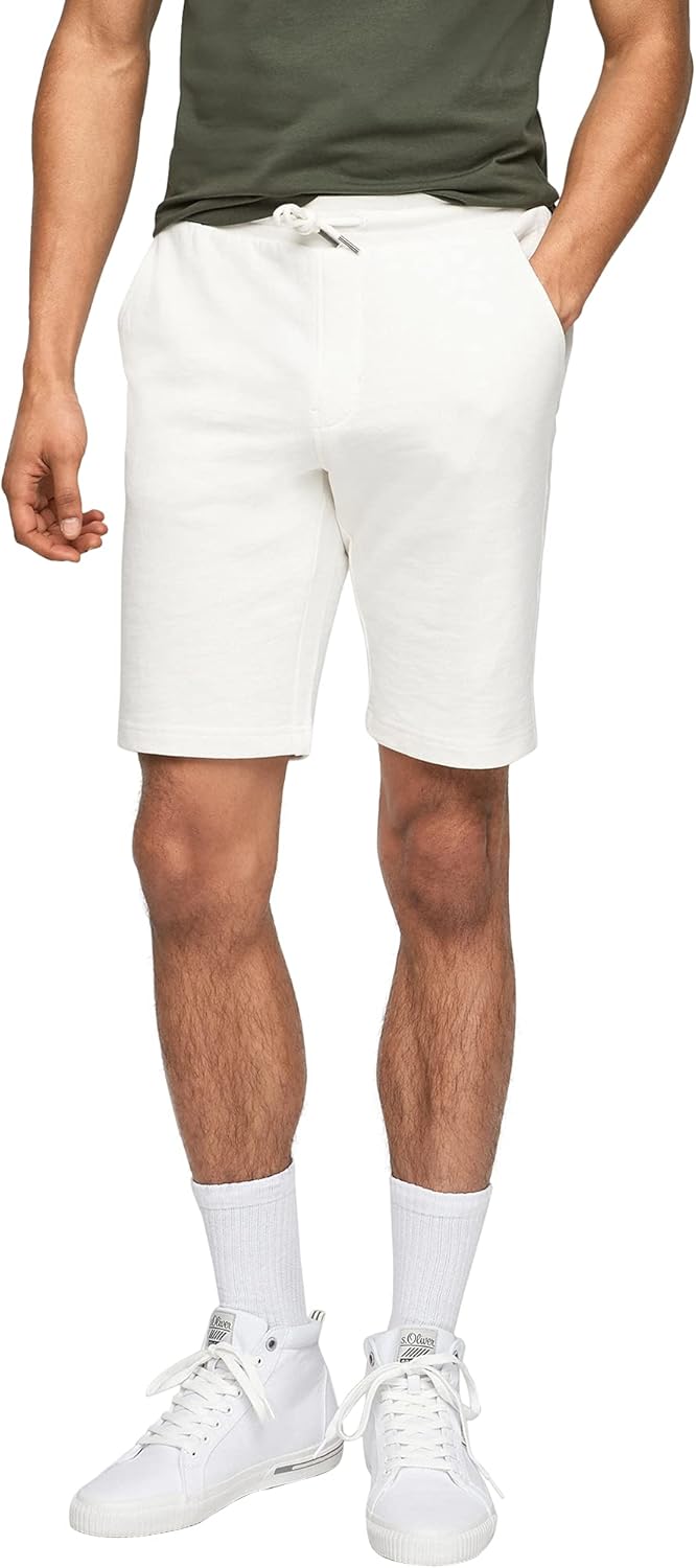 s.Oliver Herren 130.14.103.18.181.2101098 Bermudas XXL Kurz Offwhite, XXL Kurz Offwhite