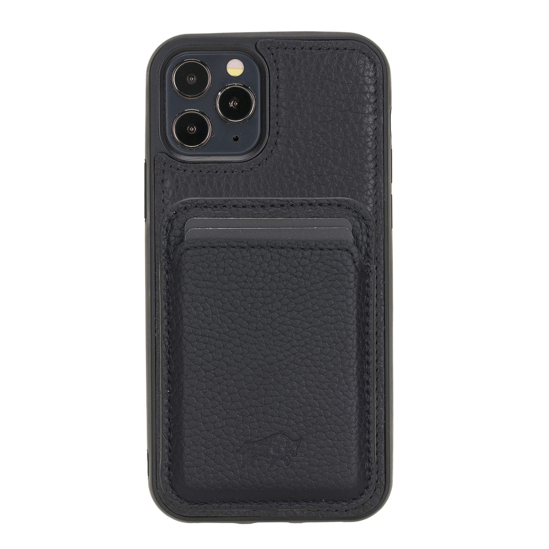 Solo Pelle Lederhülle + magnetische Geldbörse für das iPhone 12 Pro Max in 6.7 Zoll Case Leder Hülle