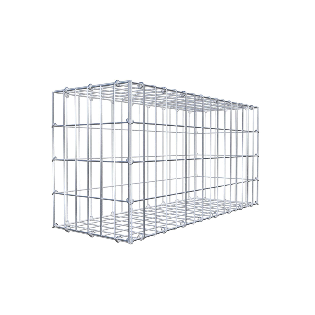GABIONA Steinkorb-Gabione eckig, Maschenweite 5 x 10 cm, Tiefe 30 cm, Gabione 80 x 40 x 30 cm (L x H
