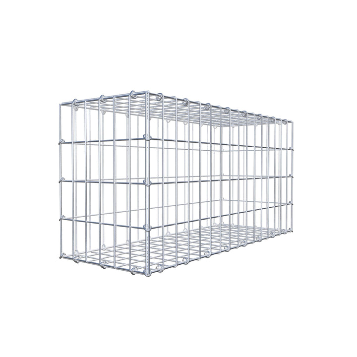 GABIONA Steinkorb-Gabione eckig, Maschenweite 5 x 10 cm, Tiefe 30 cm, Gabione 80 x 40 x 30 cm (L x H