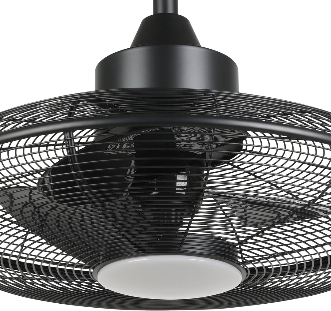 EGLO Deckenventilator Igeldo, Ventilator mit Beleuchtung und Fernbedienung