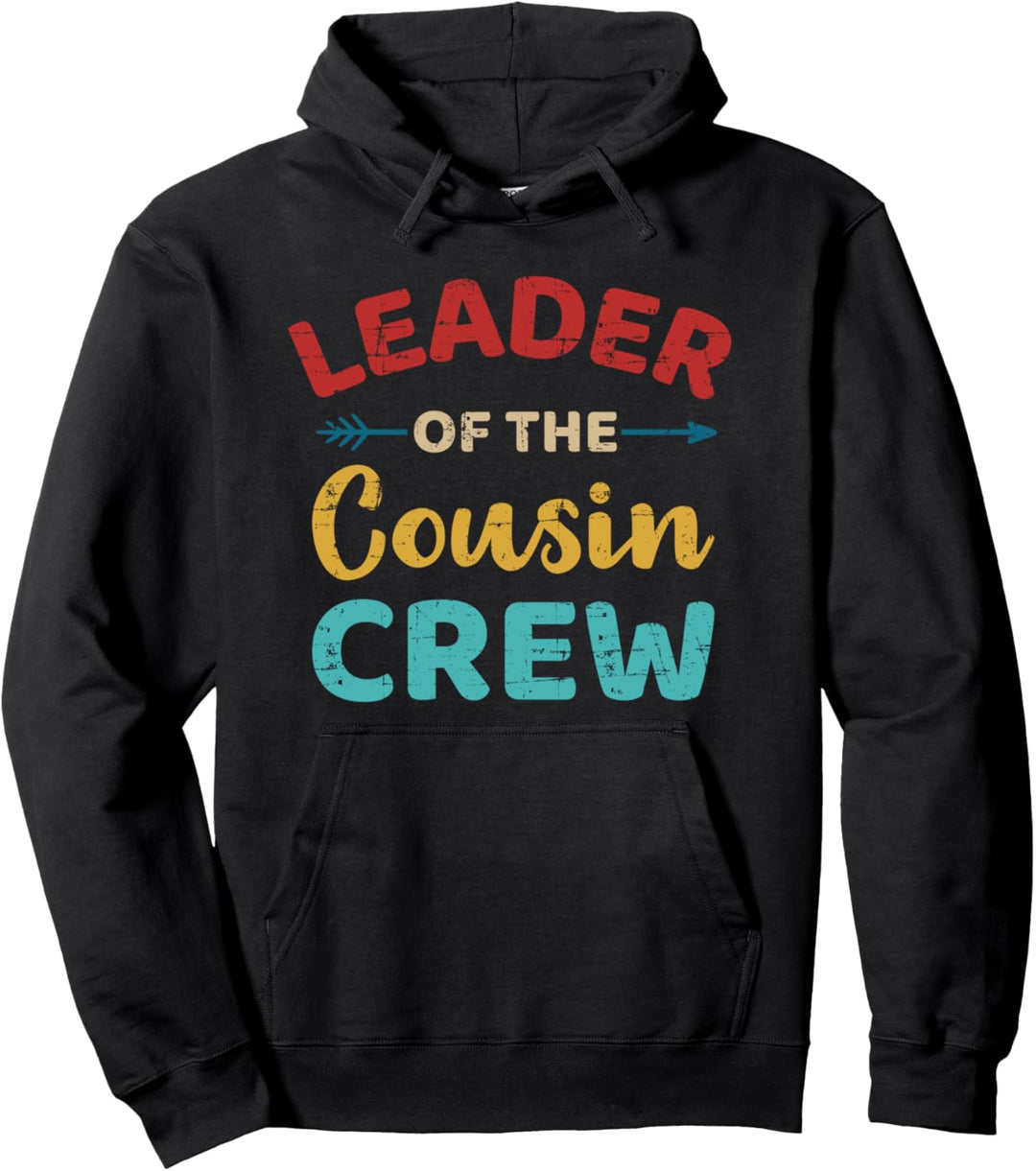 Anführer der Cousine Crew Vintage Retro Pullover Hoodie