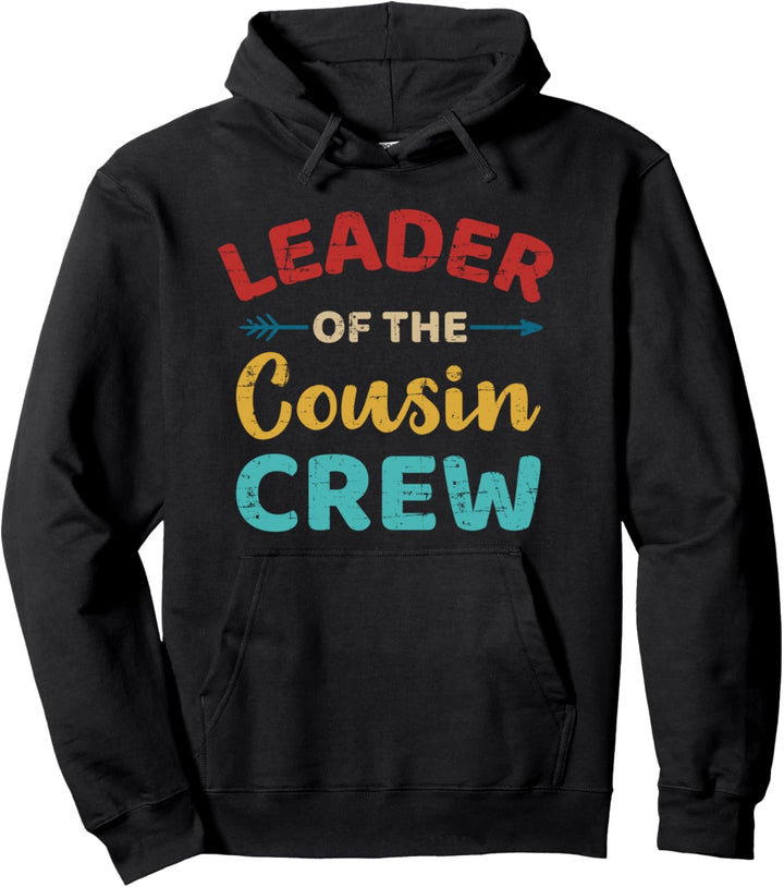 Anführer der Cousine Crew Vintage Retro Pullover Hoodie