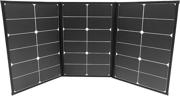 Litionite Arun 65W Faltbares und tragbares Solarpanel mit geneigter Unterstützung - DC-Kabel enthalt
