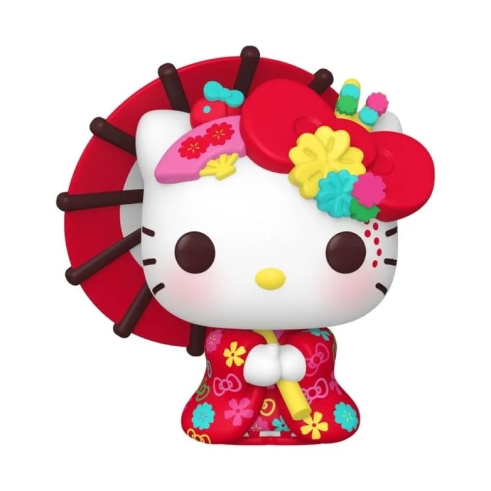 Funko Pop! Vinyl: Hello Kitty - Hello Kitty in Kimono - Vinyl-Sammelfigur - Geschenkidee - Offiziell