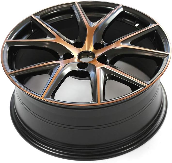 Seat 575601025ANXEB Aluminiumfelge 19 Zoll Tuning Leichtmetallfelge Sport Felge Schwarz/Kupfer Cupra