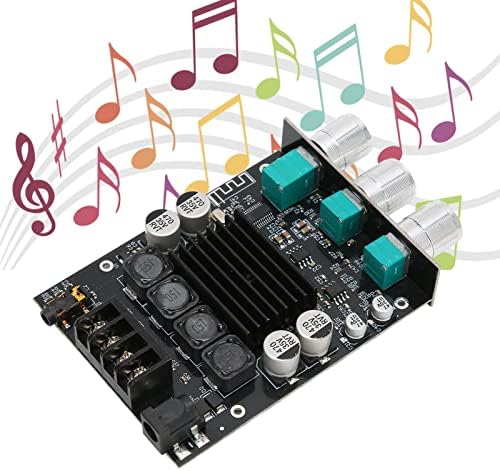 ZK-1002T Bluetooth 5.0 Verstärkerplatine, 2 X 100 W Zweikanal HiFi Subwoofer Audioverstärker, Digita