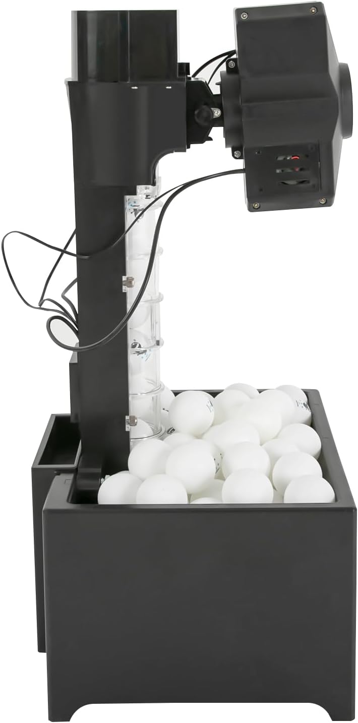 Tischtennis Roboter mit Fernbedienung 10 Trainingsmodi Automatische Tischtennis Ballmaschine Geschwi