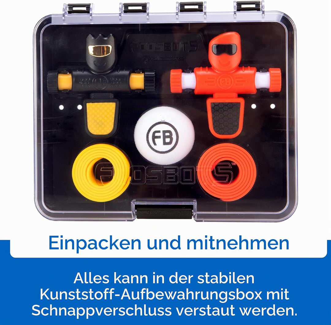 TOMY Fat Brain Toys Foosbots 2er-Pack - Das fussballthemenorientierte, rasante Tischspiel für 2 Spie