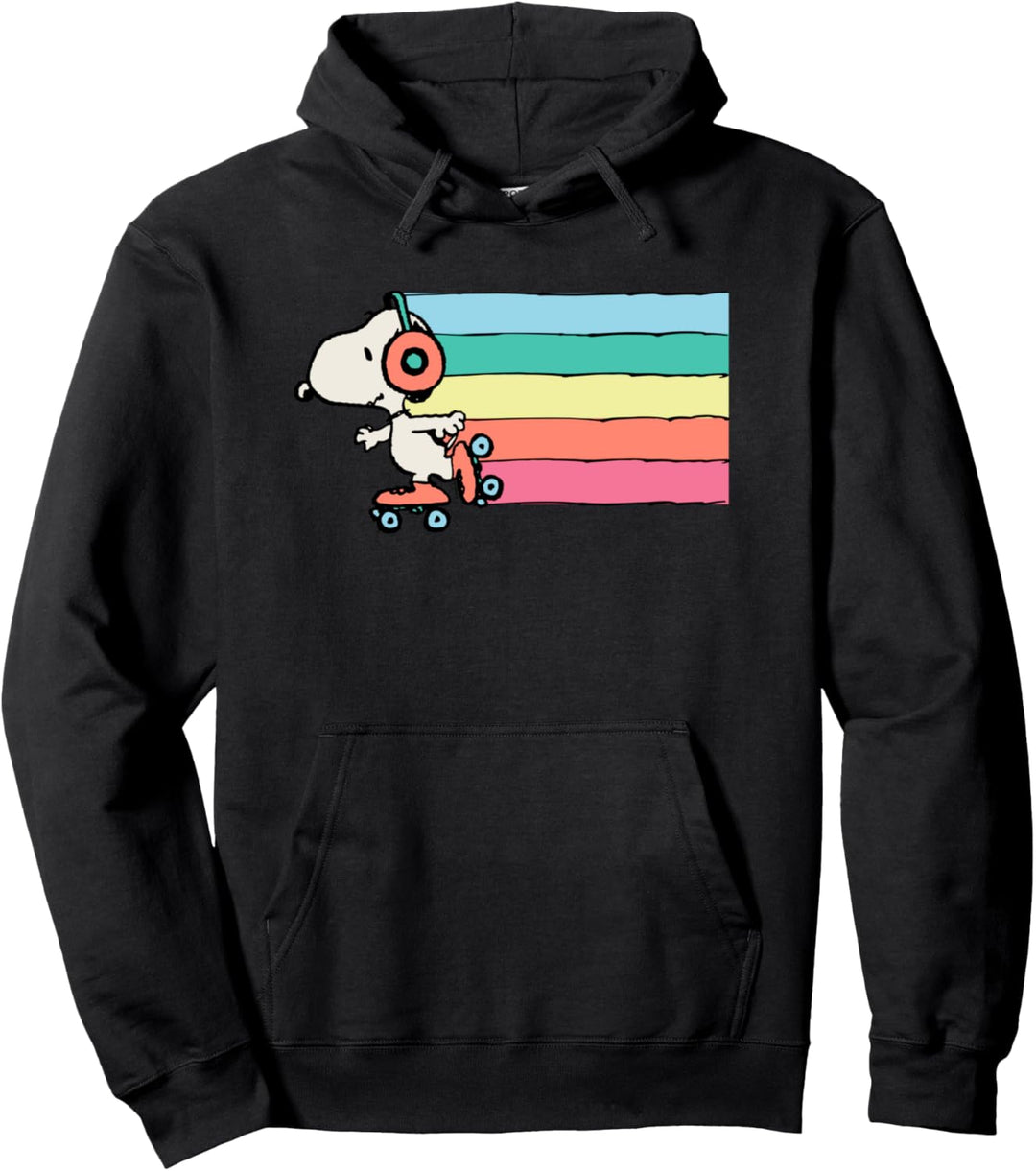 Peanuts Easter Snoopy Skates Pullover Hoodie