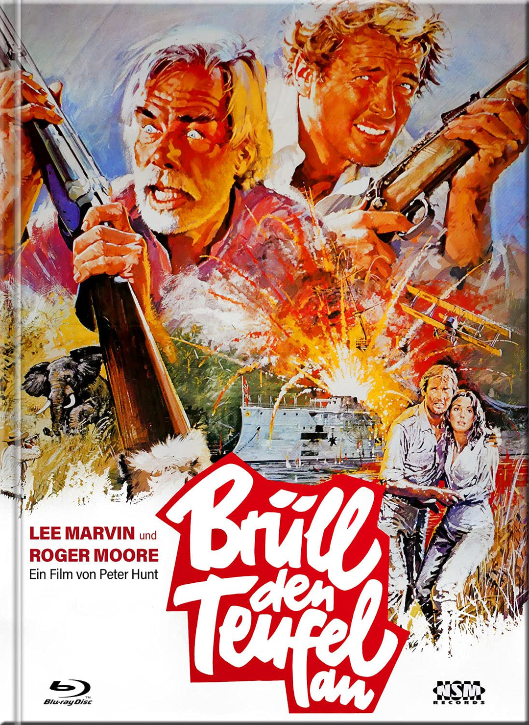 Brüll den Teufel an - Zwei wie Hund und Katz - Shout at the Devil [Blu-Ray+DVD] - uncut - limitierte