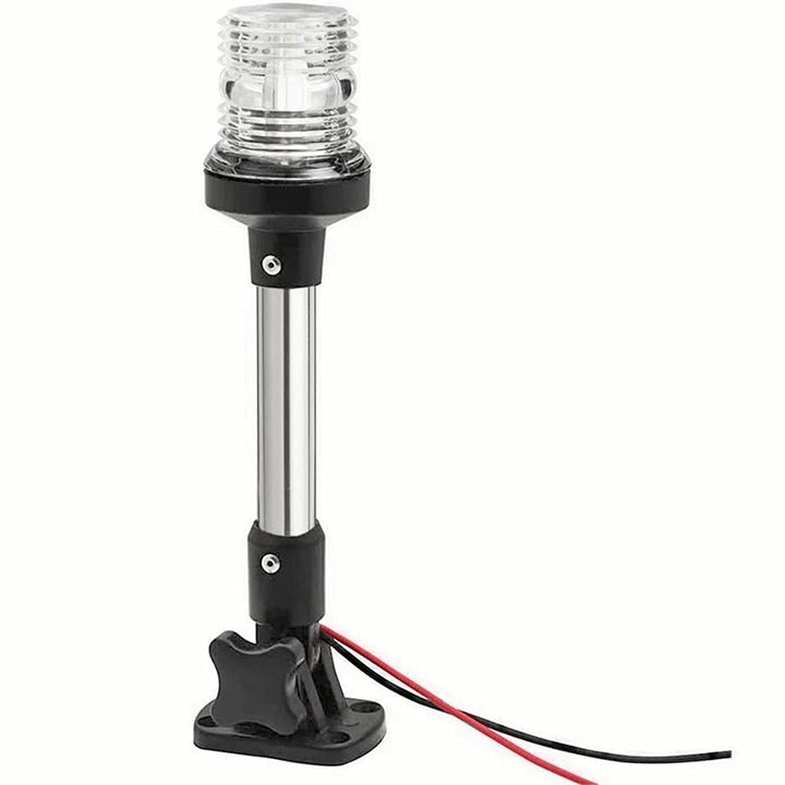 KAOLALI Positionslichter Boot, Hecklicht Boot LED Ankerlicht für Boote,360 Grad, 4500 K, Reinweiss,