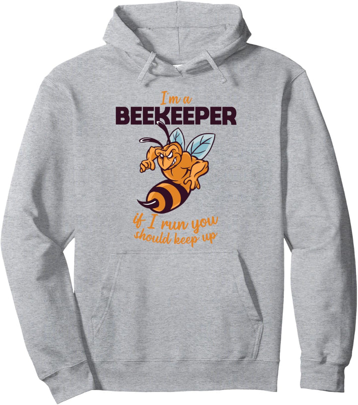 Ich bin ein Imker Wenn ich laufe solltest du auch Imkerei Pullover Hoodie