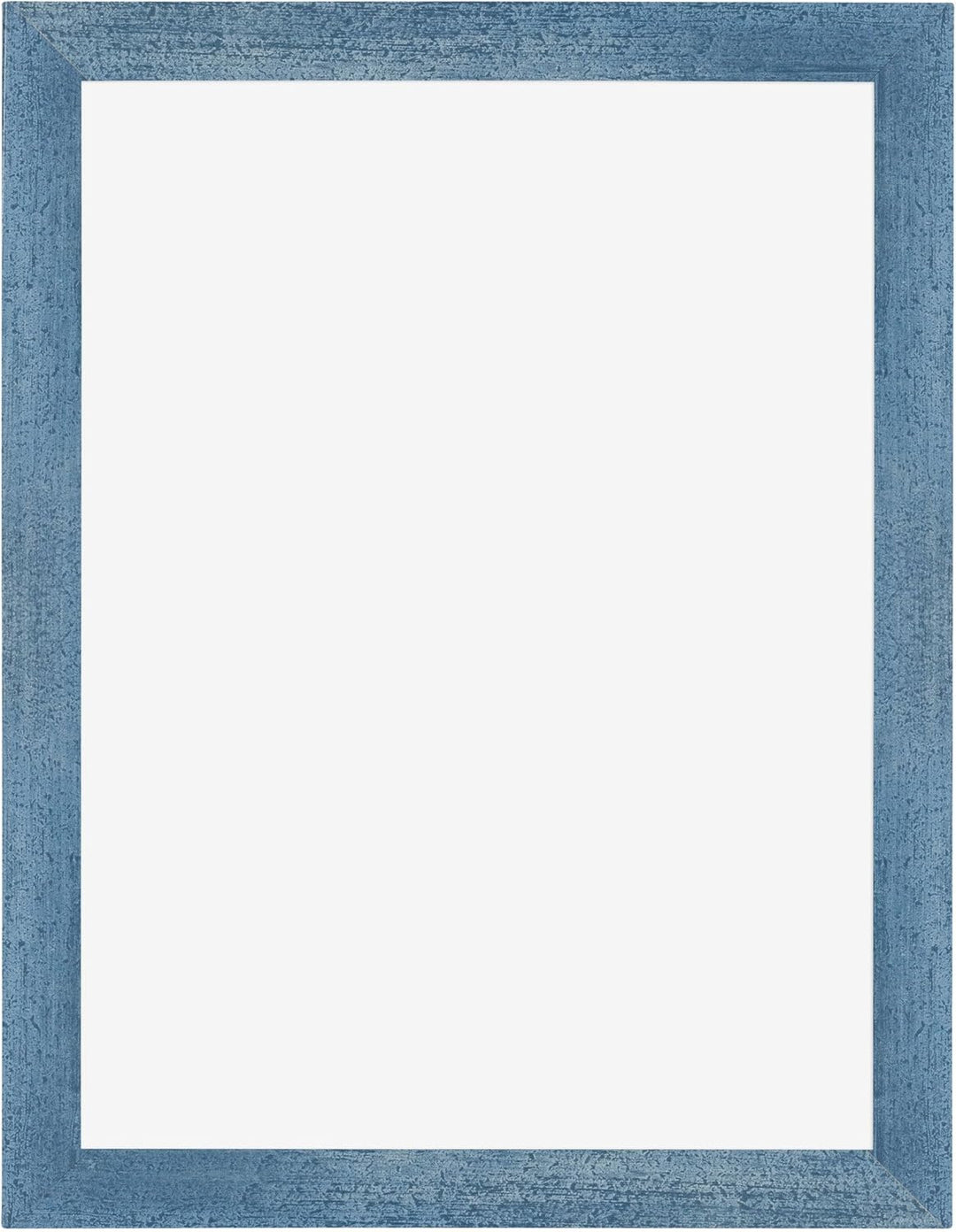 yd. Your Decoration - Bilderrahmen 75x100 cm - Hellblau Gewischt - Bilderrahmen aus MDF mit Acrylgla