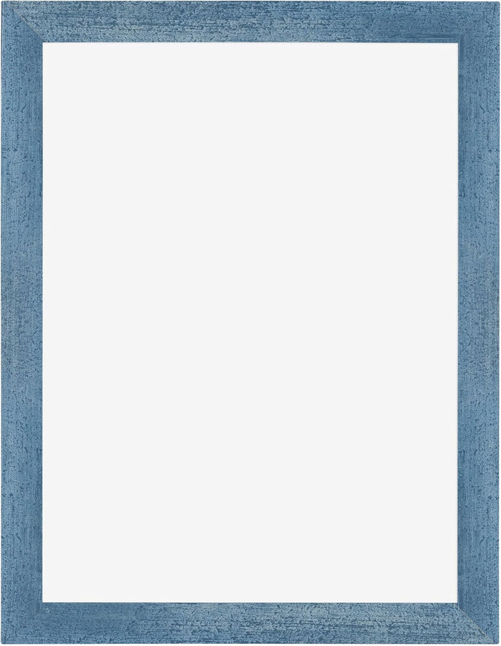 yd. Your Decoration - Bilderrahmen 75x100 cm - Hellblau Gewischt - Bilderrahmen aus MDF mit Acrylgla
