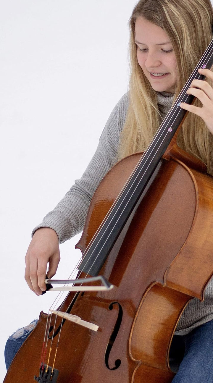 WADA Cello Bow Grip Aid:A Correct Bow Hand without Strain.A Second to Attach to the Bow and Remove.Y