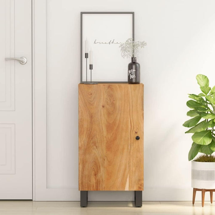 vidaXL Sideboard, Highboard mit Tür, Kommode Beistellschrank mit Eisenbeinen, Wohnzimmerschrank Anri