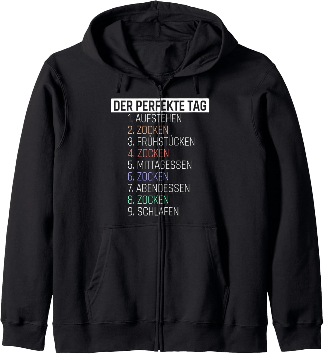 Lustige Gamer Gaming Kleidung Zocker Kapuzenjacke