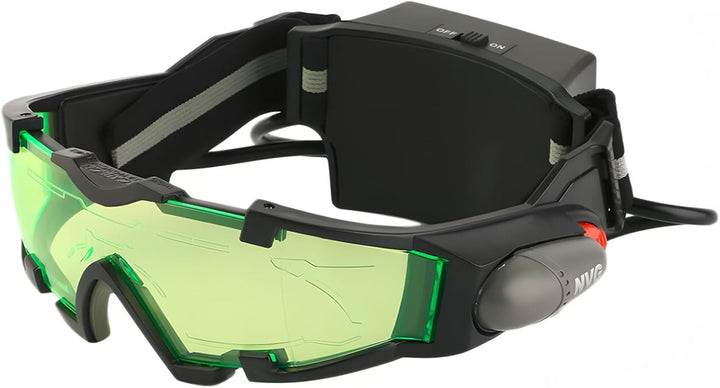 Nachtsichtbrille für Kinder, Nachtsichtbrille, Verstellbare Kinder LED-Nachtbrille, Schutzbrille mit