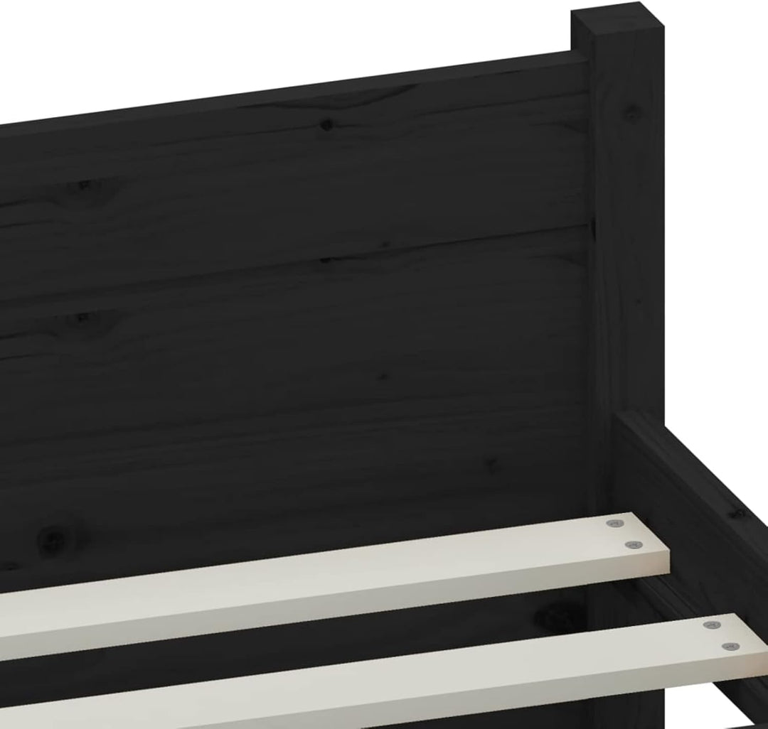 Tidyard Holzbett Massivholzbett Bettgestell Bettrahmen Einzelbett/Doppelbett Schlafzimmerbett Schlaf