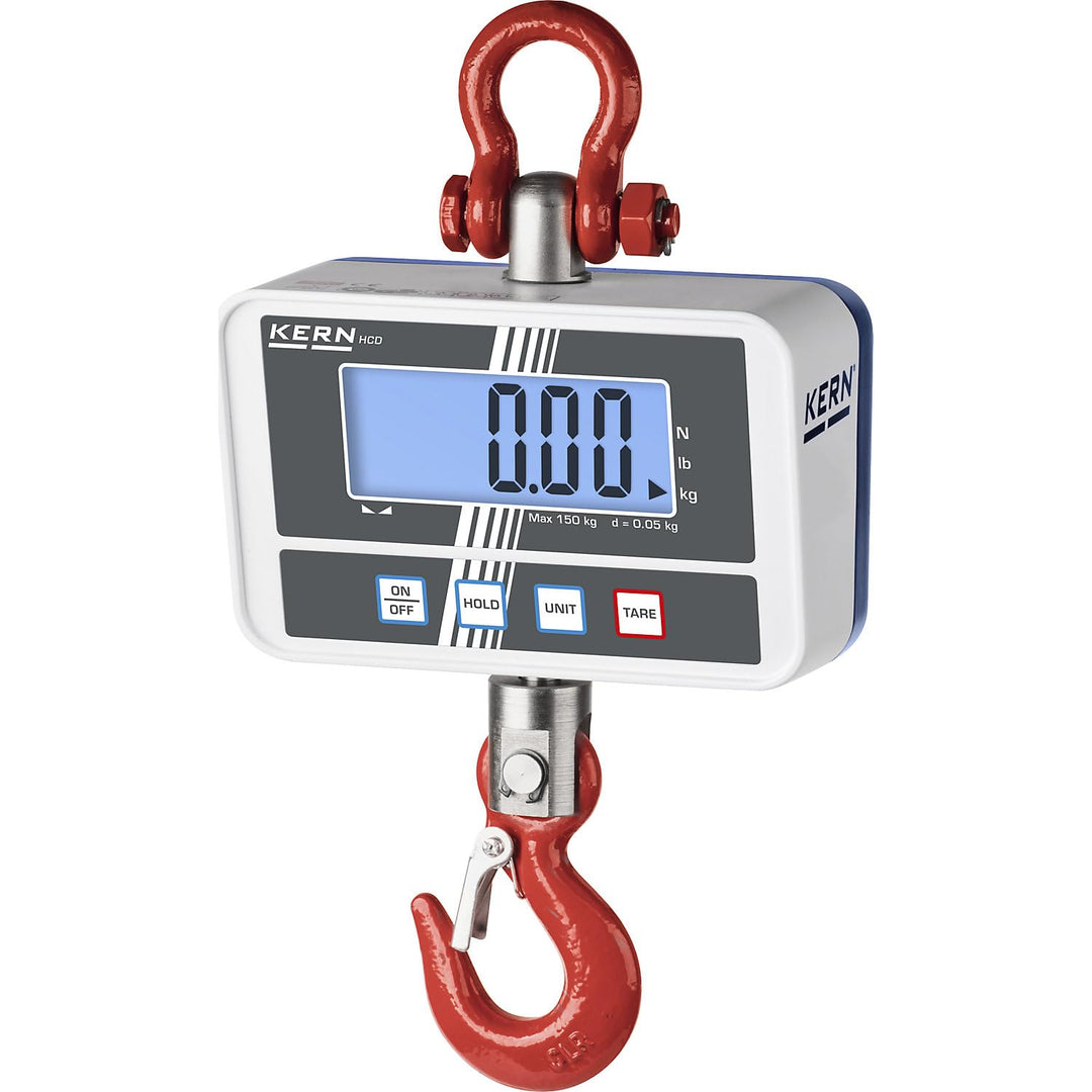 Kern HCD 300K-2D Kranwaage Wägebereich (max.) 300kg Ablesbarkeit 50g batteriebetrieben Mehrfarbig