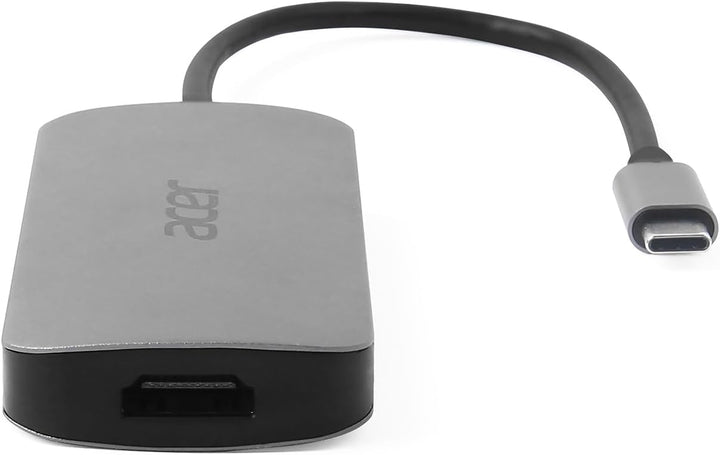 Acer 7-in-1 Mini Dock (USB Type-C zu 1xUSB Type-C (w PD), 3xUSB 3.0, 1xHDMI, 1xSD Card Reader, 1xMic