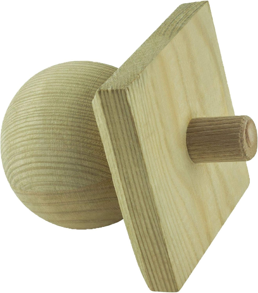 2 x PFOSTENKAPPE KUGEL HOLZ IMPRÄGNIERT 80 x 80 MM 2 80 x 80 mm, 2 80 x 80 mm