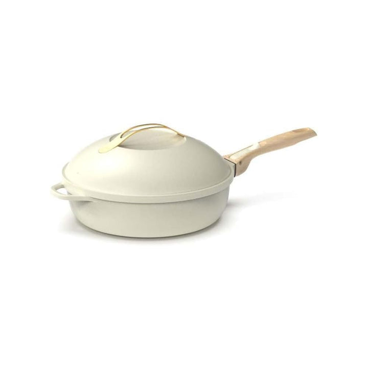 COOKUT - Die fabelhafte 8-in-1-Pfanne – "Kleines Modell 24 cm" – ein einzelnes Werkzeug, das Pfanne,