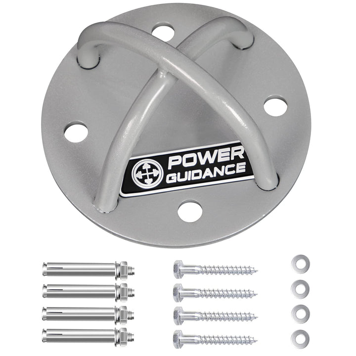 POWER GUIDANCE Hook Wandhaken Deckenanker -Ceiling Anchor Wandhalterung für Aufhängegurte, Gymnastik