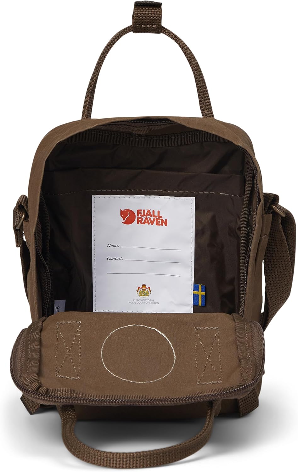 Fjallraven Unisex Kånken Sling Luggage- Messenger Bag (1er Pack) Mittelgrosse Dark Oak, Mittelgrosse