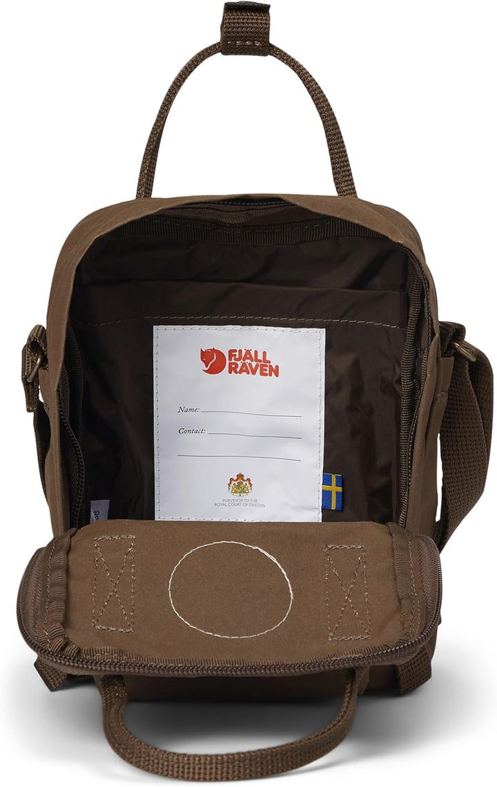Fjallraven Unisex Kånken Sling Luggage- Messenger Bag (1er Pack) Mittelgrosse Dark Oak, Mittelgrosse