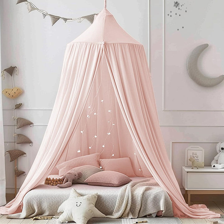 Ginkago Baldachin Kinderzimmer Baby Betthimmel Riesig Betthimmel Kinder Himmelbett Vorhänge Prinzess