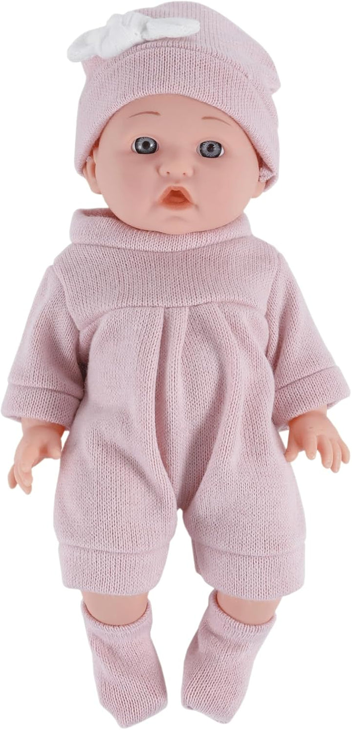 Puppenkleidung für 22-30 cm New Born Baby Puppen, Kleidung Bekleidung Outfits 4er-Pack (Keine Puppe)