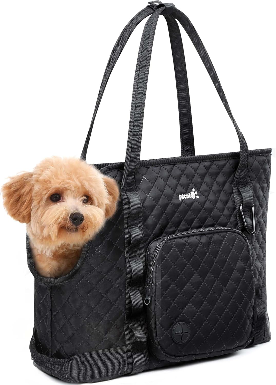 pecute Hundetasche für Kleine Hunde 5kg, Tragetasche Hund Hundetragetasche Leichte, Faltbare Hundetr