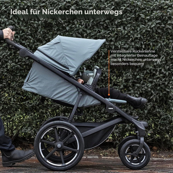 Thule Urban Glide 4-wheel Buggy Für Jedes Terrain Soft Beige on Black One-Size Soft Beige on Black E