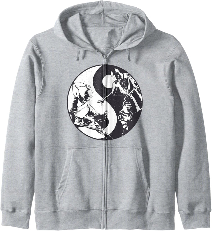 Yin & Yang Kampfsport Kapuzenjacke