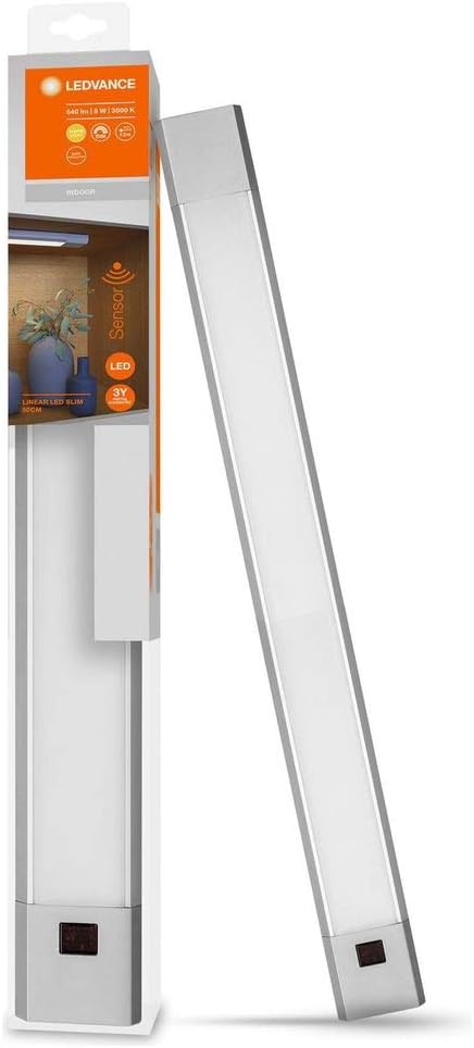 Ledvance LED Unterbau-Leuchte, Leuchte für Innenanwendungen, Warmweiss, Integrierter Sweep-Sensor, L
