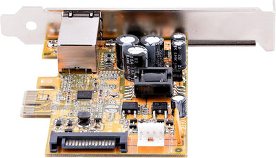 StarTech.com 1 Port 2.5 Gbit/s PoE Netzwerkkarte, PCI Express Ethernet Karte RJ45, 30W 802.3at PCIe