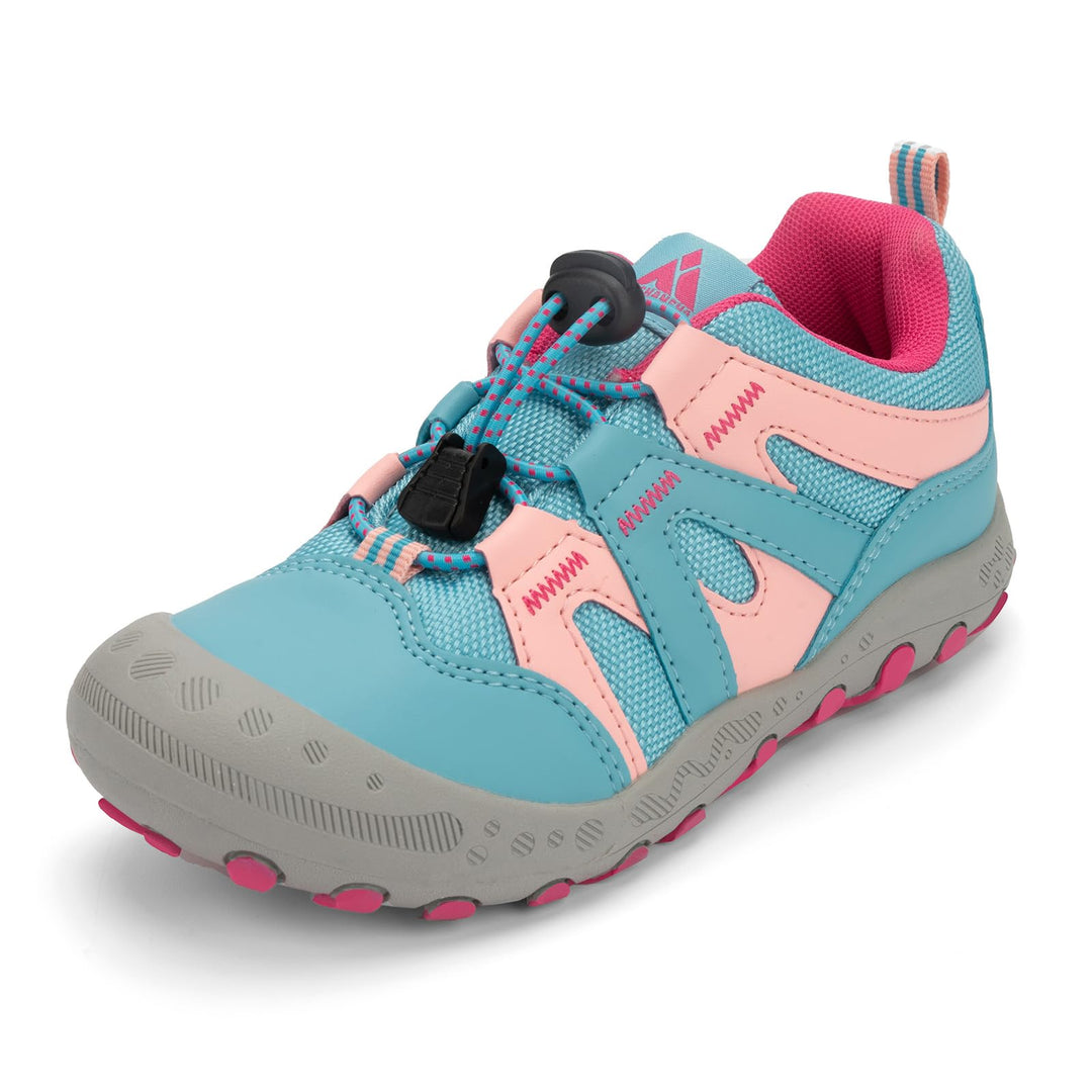 Mishansha Jungen Mädchen Wanderschuhe rutschfest Walkingschuhe Weich Flexibel Stabil Fitnessschuhe F