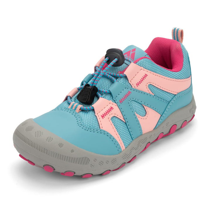 Mishansha Jungen Mädchen Wanderschuhe rutschfest Walkingschuhe Weich Flexibel Stabil Fitnessschuhe F