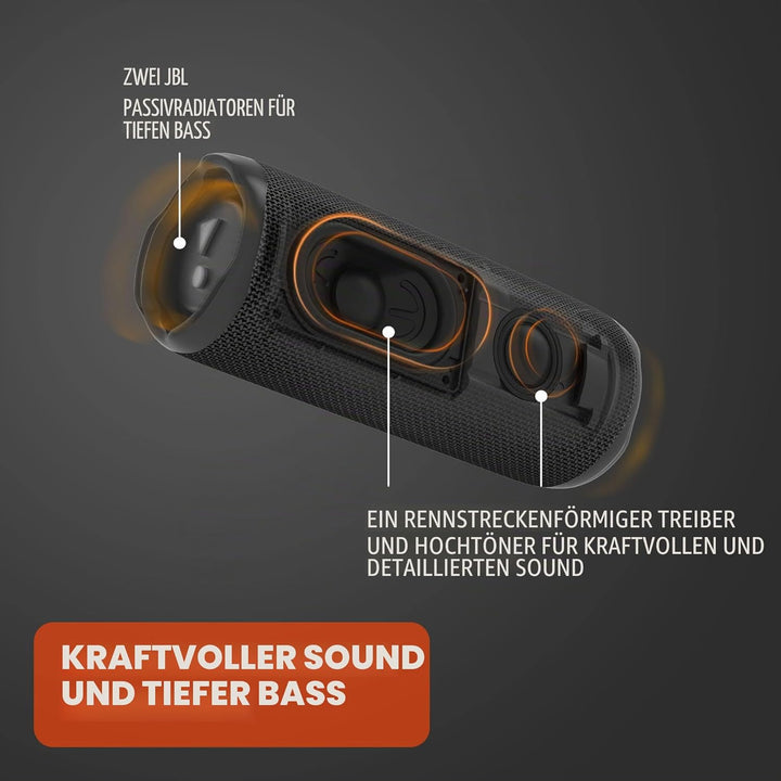 JBL Flip 6 - Tragbarer Speaker Rot