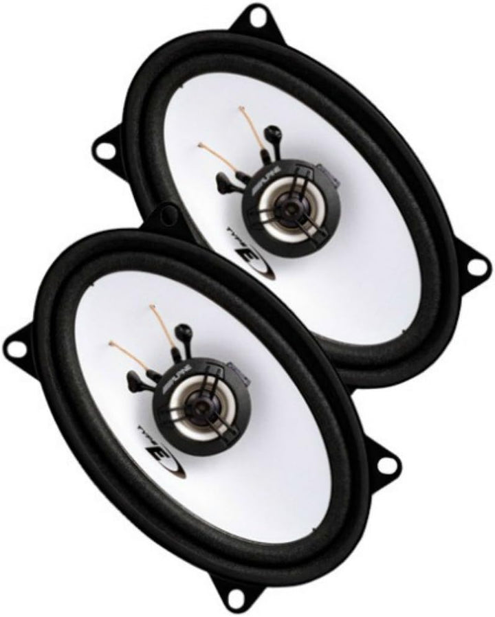 PAAR VON LAUTSPRECHERN OVALE DIFFUSERS ALPINE SXE-4625S SXE 4625S 4" X 6 10 X 15 CM 100 X 150 MM 4X6