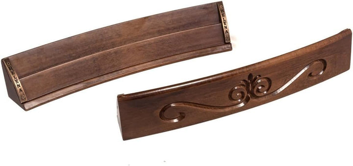 Handgefertigtes Oval Rummy Set aus Holz inklusive Tasche, 100% Holz, Deluxe Edition, Rommé, Okey tak