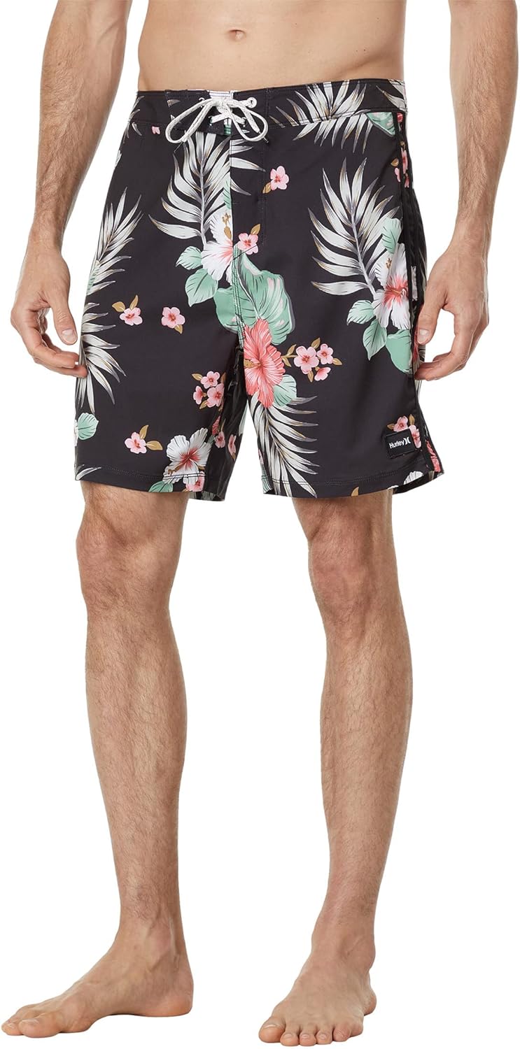 Hurley Herren Boardshorts, Schwarz